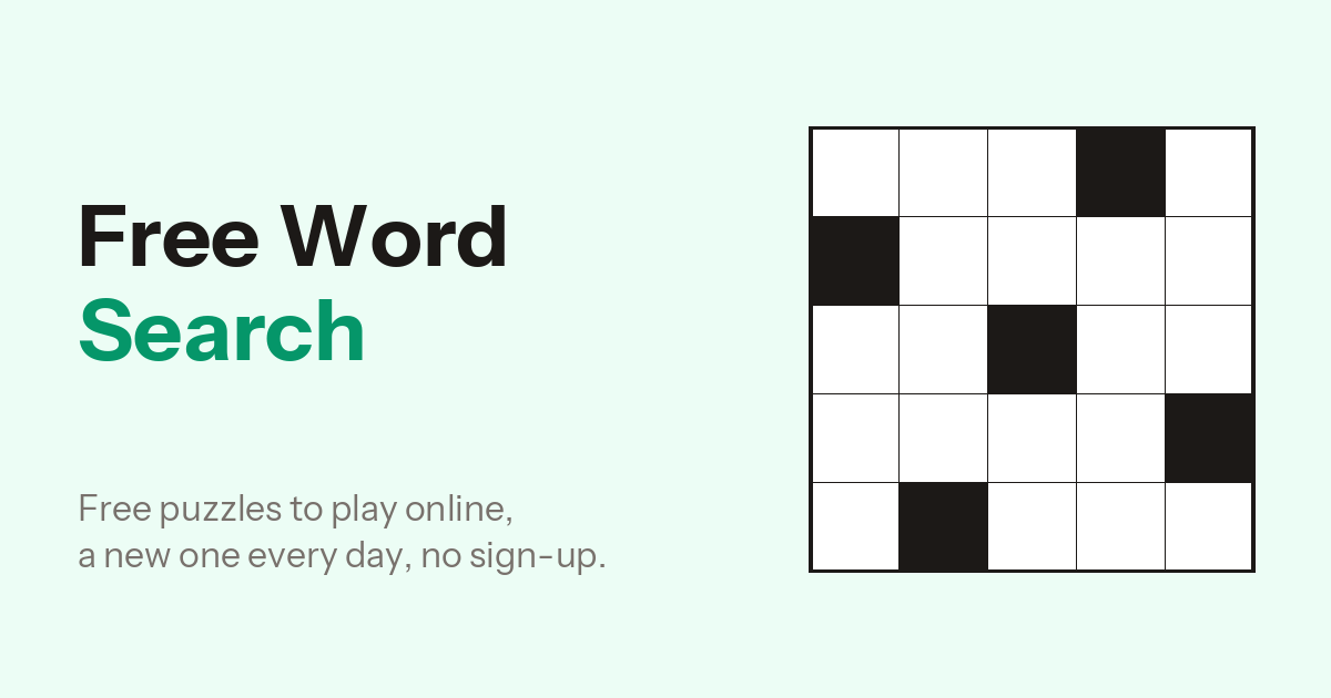 Ocean Word Search — free printable puzzles, with solutions
